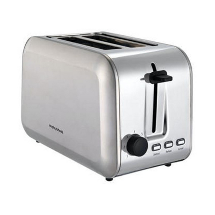 MORPHY RICHARDS Essential 2 Slice Toaster - Stainless Steel | 980552