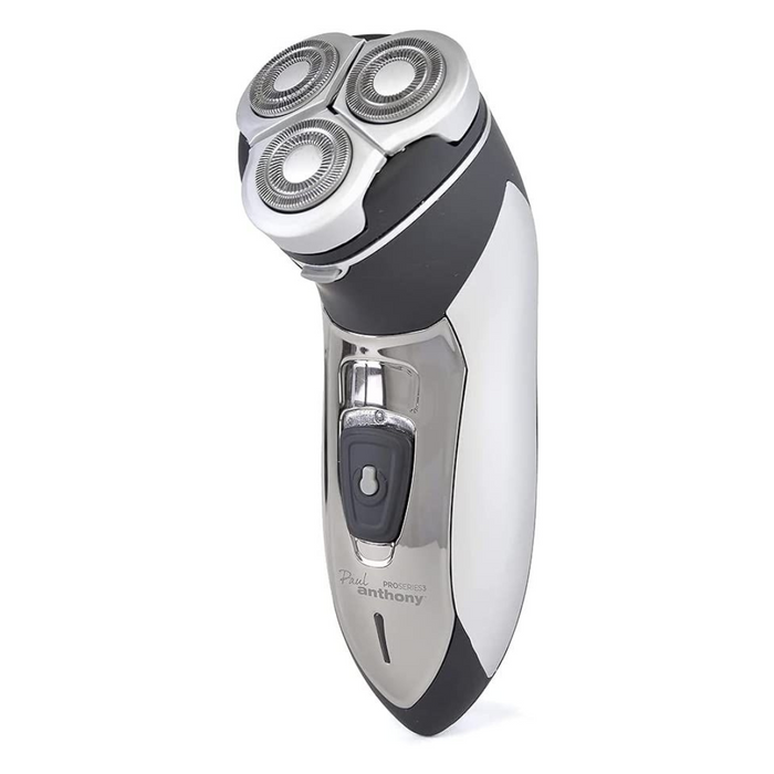 Paul Anthony Rechargeable Pro Series 3 Titanium Rotary Shaver Trimmer - Silver | H5010BK