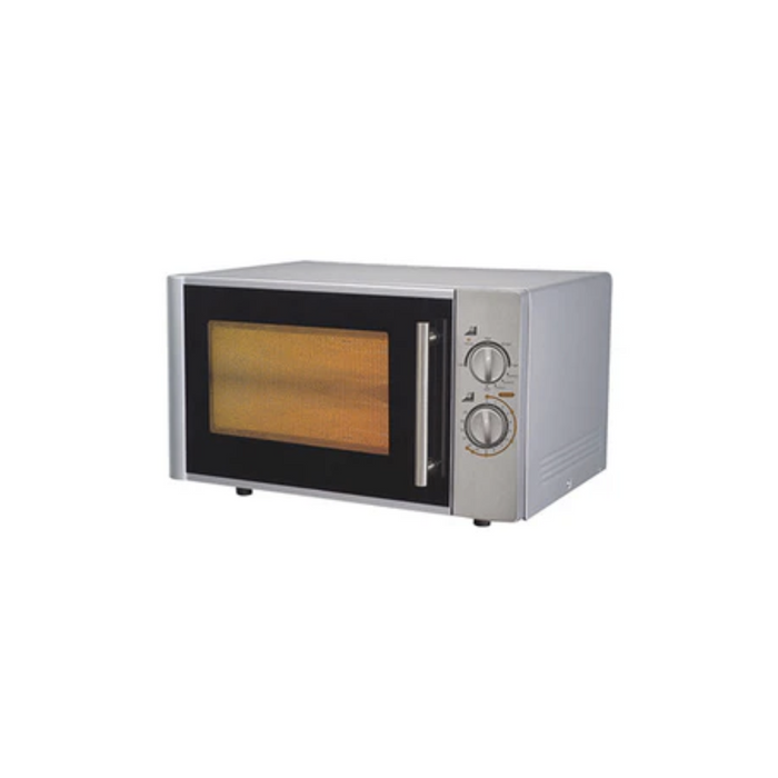 Powerpoint 25L 900W Manual Enamel Cavity Microwave - Silver | P22925MMSL