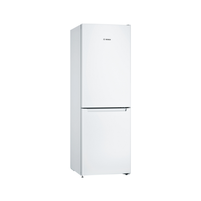 Bosch Series 2, freestanding fridge-freezer with freezer at bottom, 176 x 60 cm - White | BSH KGN33NWEAG