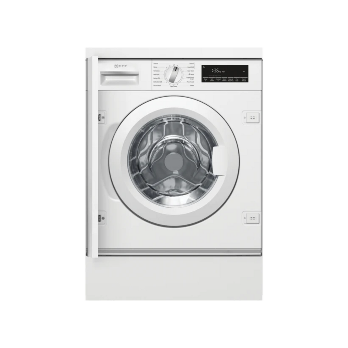 Neff Built-In Washing Machine, 8 Kg, 1400 Rpm - White | BSH W544BX2GB ...