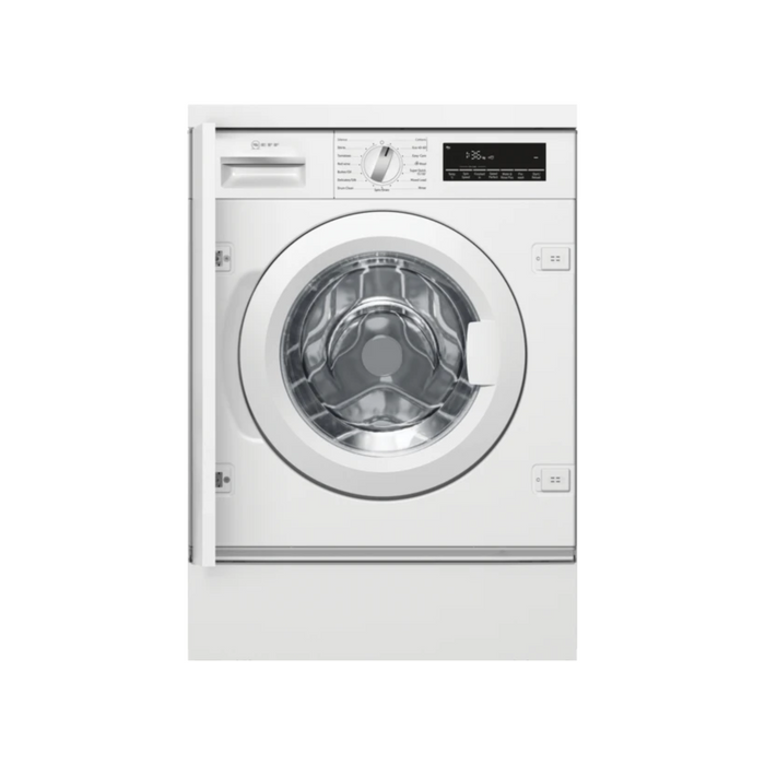 Neff Built-In Washing Machine, 8 Kg, 1400 Rpm - White | BSH W544BX2GB