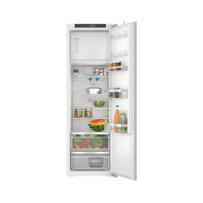 Bosch Series 4, built-in fridge with freezer section, 177.5 x 56 cm, flat hinge | BSH KIL82VFE0G
