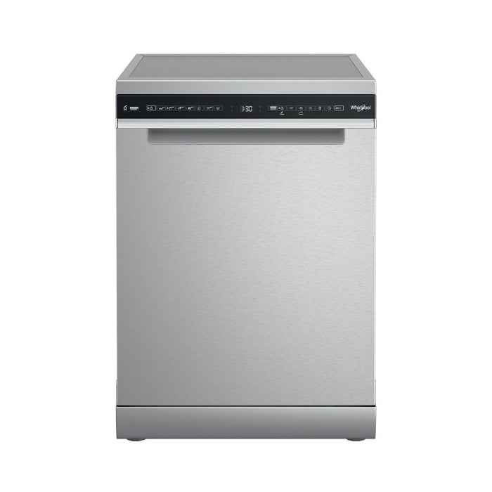 Whirlpool Freestanding 15 Place Setting Capacity Dishwasher - Stainless Steel | W7FHS51XUK