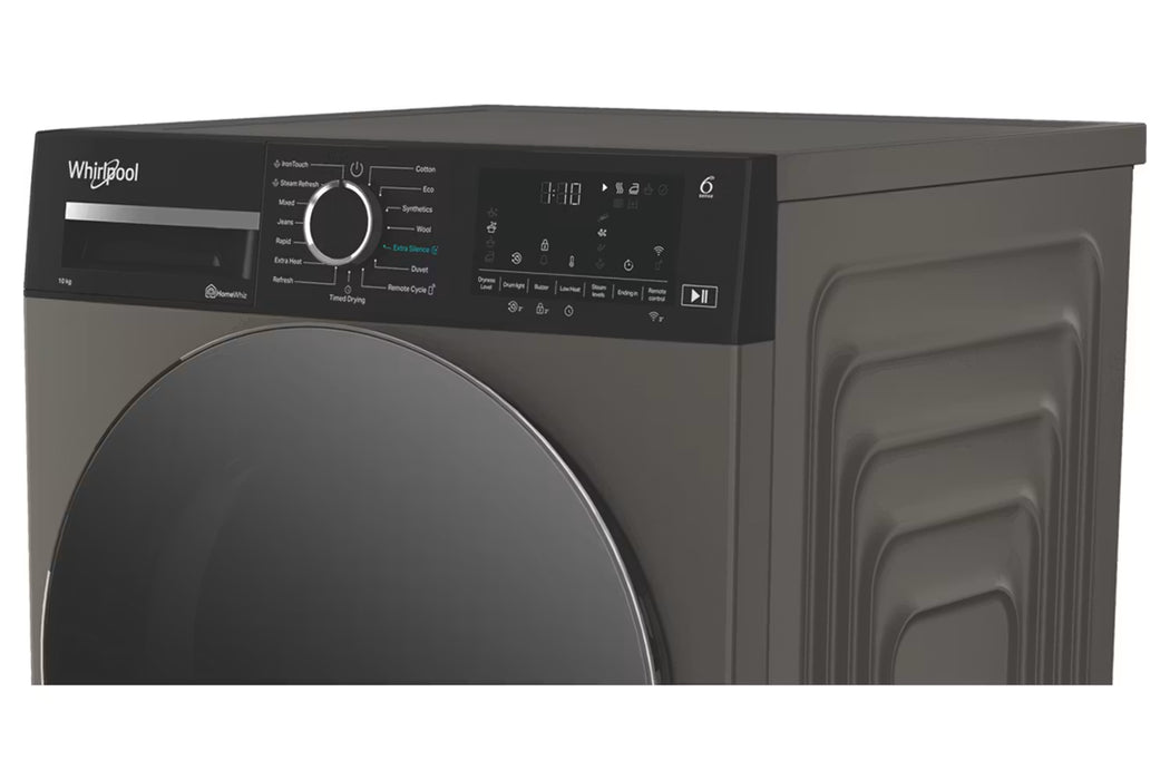 Whirlpool Freestanding 10kg Heat Pump Tumble Dryer - Black | WDH10W7MGIRE