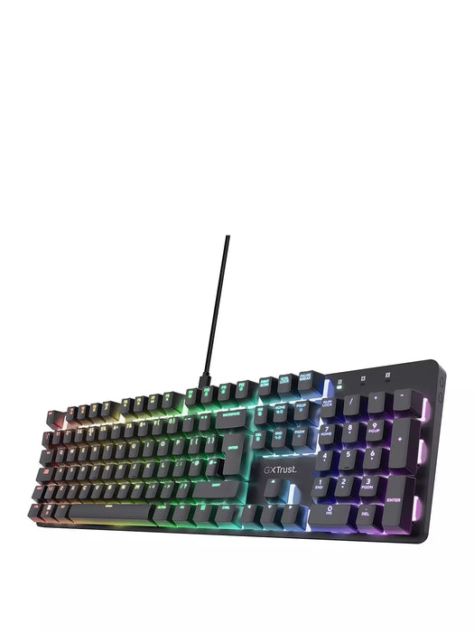 TRUST GXT 871 Zora Mechanical Keyboard UK Layout | T25680