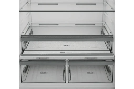 Whirlpool 70/30 Freestanding No Frost American Fridge Freezer - Pearl Inox | WHK26613X5UK
