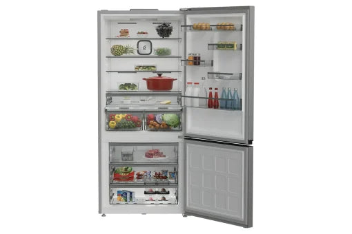 Whirlpool 70/30 Freestanding No Frost American Fridge Freezer - Pearl Inox | WHK26613X5UK