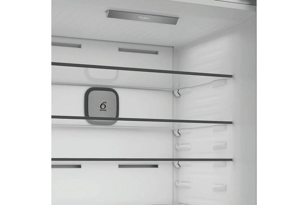 Whirlpool 70/30 Freestanding No Frost American Fridge Freezer - Pearl Inox | WHK26613X5UK