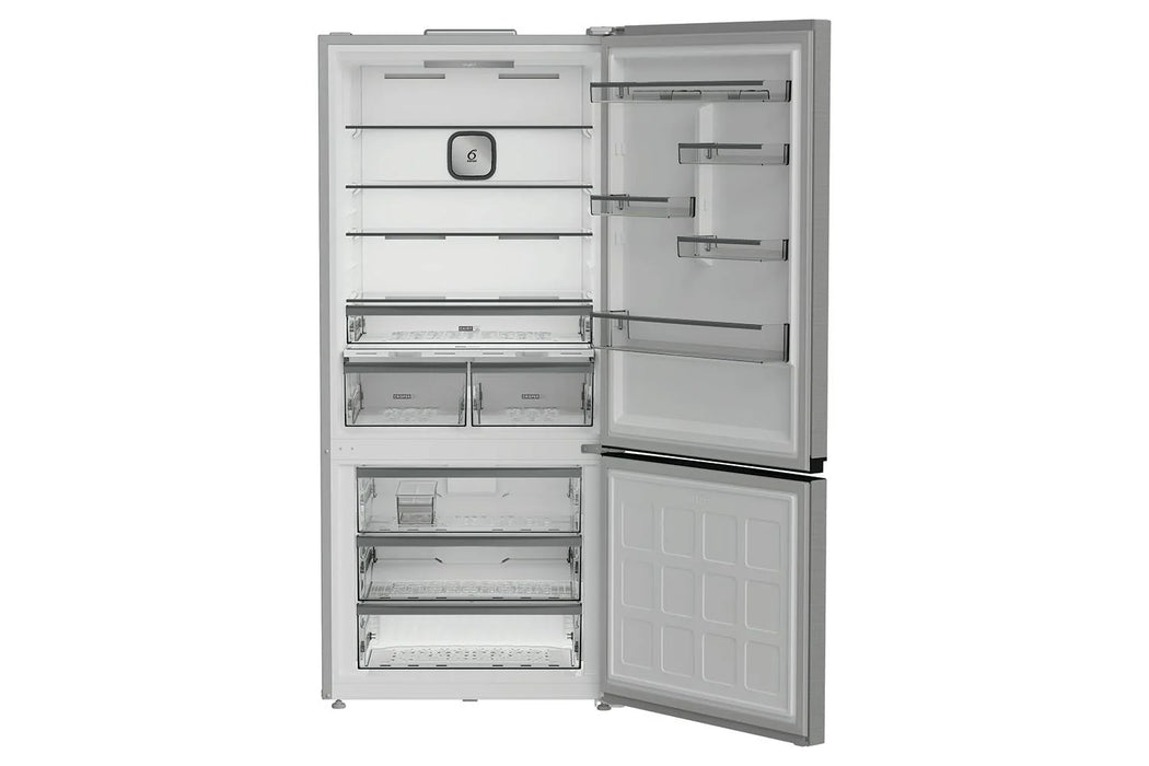 Whirlpool 70/30 Freestanding No Frost American Fridge Freezer - Pearl Inox | WHK26613X5UK