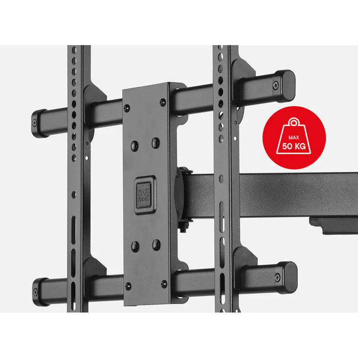 One For All Full-Motion Wall Mount TV Bracket For 32" to 77" TV - Black || WM4453