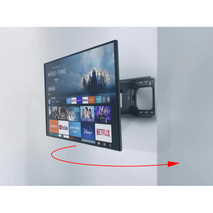 One For All Full-Motion Wall Mount TV Bracket For 32" to 77" TV - Black || WM4453