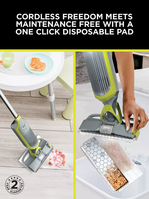 Shark VacMop Cordless 2-in-1 Vacuum Mop with Targeted Spray | VM200UK