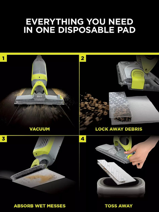 Shark VacMop Cordless 2-in-1 Vacuum Mop with Targeted Spray | VM200UK