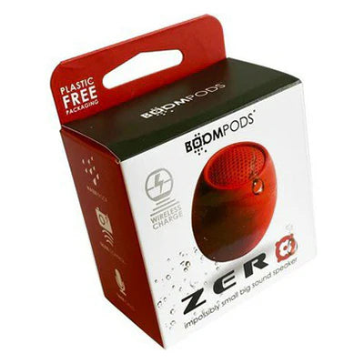 Zero Boompods Big Sound Bluetooth Speaker With Dual Pairing - Red | ZERRED