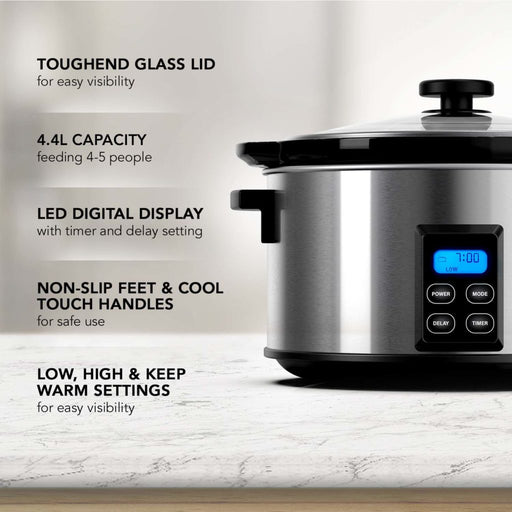 James Martin by Wahl 4.7L Digital Slow Cooker || ZX929