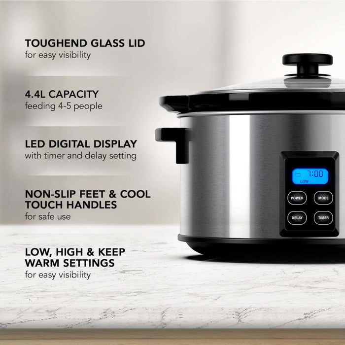 James Martin by Wahl 4.7L Digital Slow Cooker  || ZX929