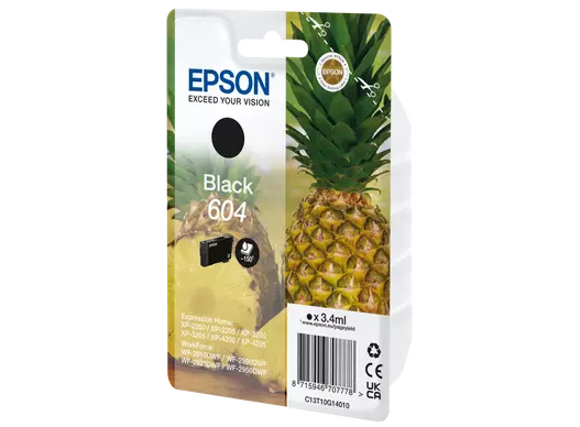 EPSON 604 Black Ink 3.4ML | C13T10G14010