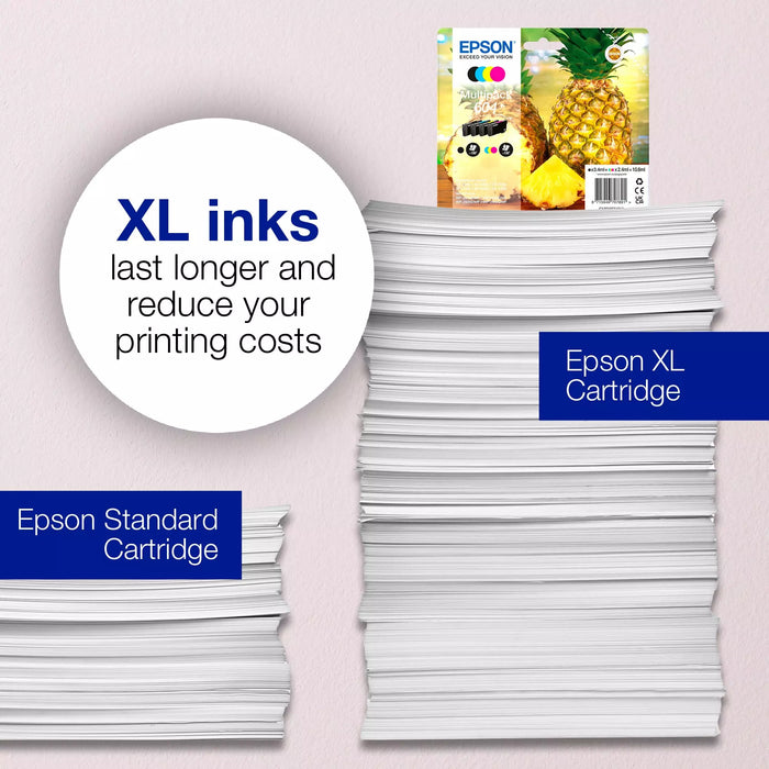 Epson 604XL Pineapple Single - Black || C13T10H14010