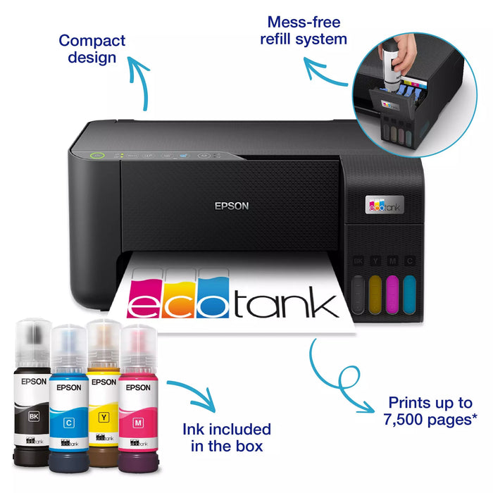 Epson EcoTank ET-2862 Multifunction Printer || C11CJ67427