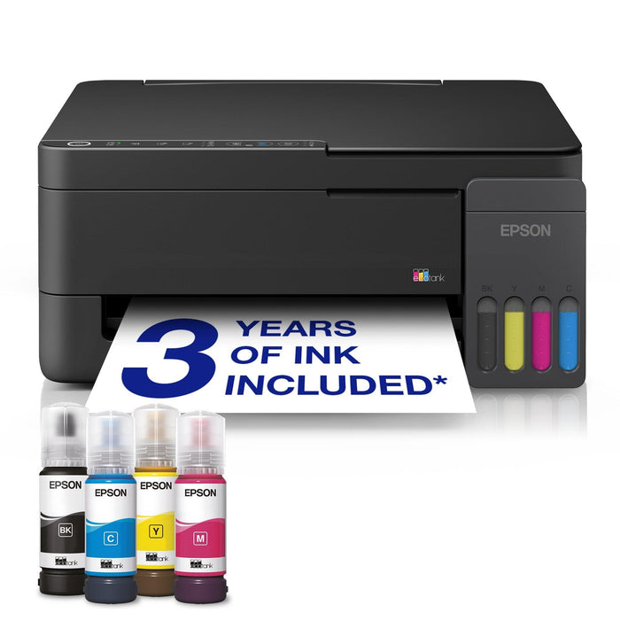 Epson EcoTank ET-2910 A4 Multifunction Wi-Fi Ink Tank Printer | C11CL62401