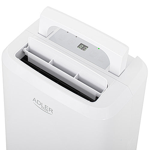 Adler AD 7861 Air Dehumidifier 10L/24h LCD Compressor - White | ADLAD7861
