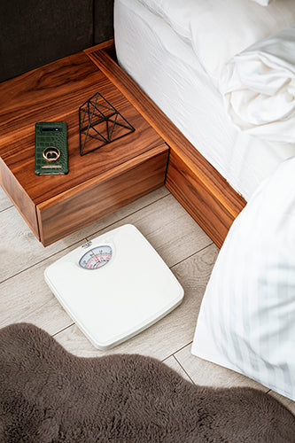 Adler Mechanical Bathroom Scale KGS/LBS - White | ADLAD8151W