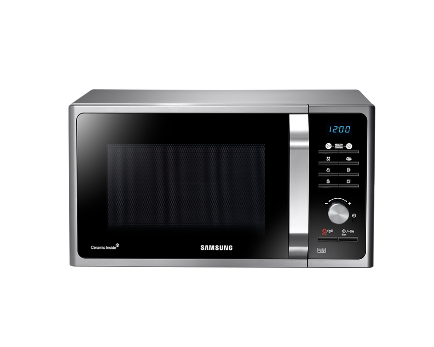 Samsung Solo Silver Microwave Oven 23L 800W | MS23F301TAS/EU