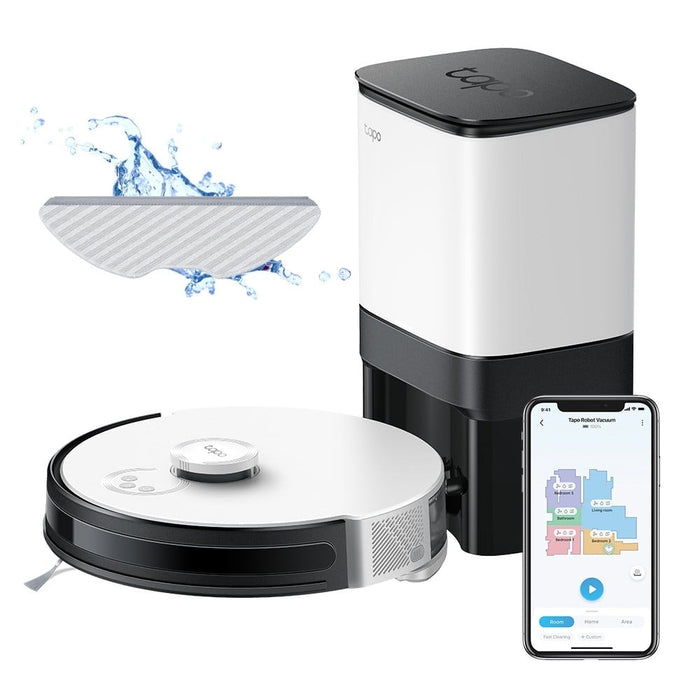 TP-Link Tapo RV30 Plus Robot Vacuum Cleaner & Auto-Empty Dock || TAPO RV30 PLUS