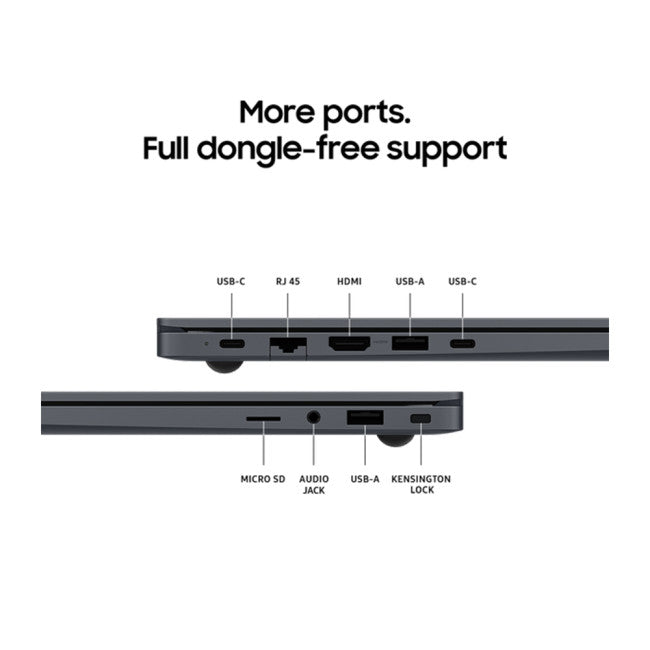 SAMSUNG Galaxy Book4 15.6" Laptop - Intel Core i7-1355U, 16GB RAM, 512GB SSD - Grey | NP750XGJ-KG4UK