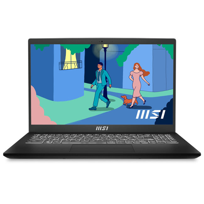 MSI Modern 15 B7M 15.6" FHD Laptop Ryzen 7 7730U / 8GB / 512GB SSD Windows 11 - Classic Black | 9S7-15HK12-086