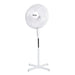 BENROSS Fan Benross 16" Oscillating Pedestal Fan - White | 43930 IRWINS MEGASTORE
