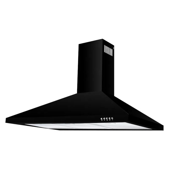 CATA 100cm Chimney Cooker Hood - Black || UBSCH100BK