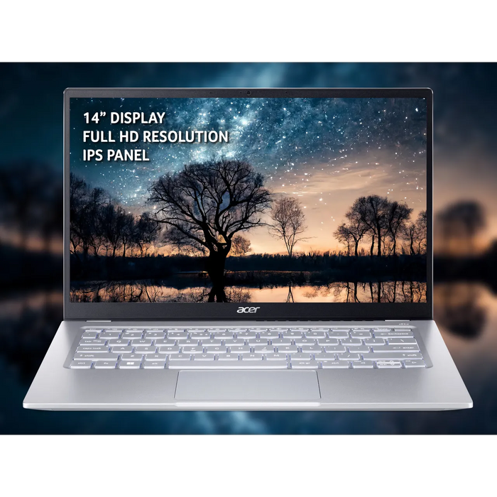 ACER Swift 3 14" Laptop - AMD Ryzen 5, 512 GB SSD -  Silver | NX.AB1EK.00D