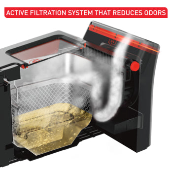 TEFAL Clear Duo Deep Fryer | FR600DGO