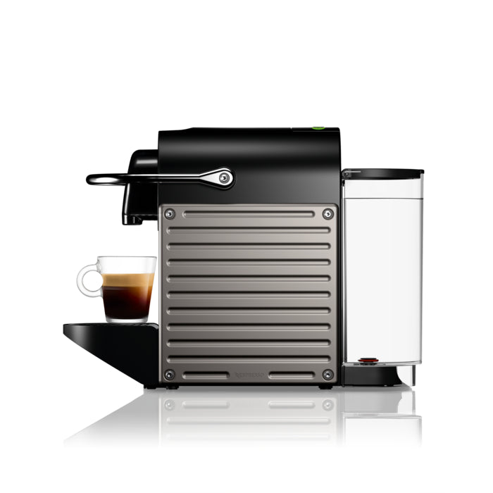Krups Nespresso Pixie Coffee Machine - Titan | XN304T40