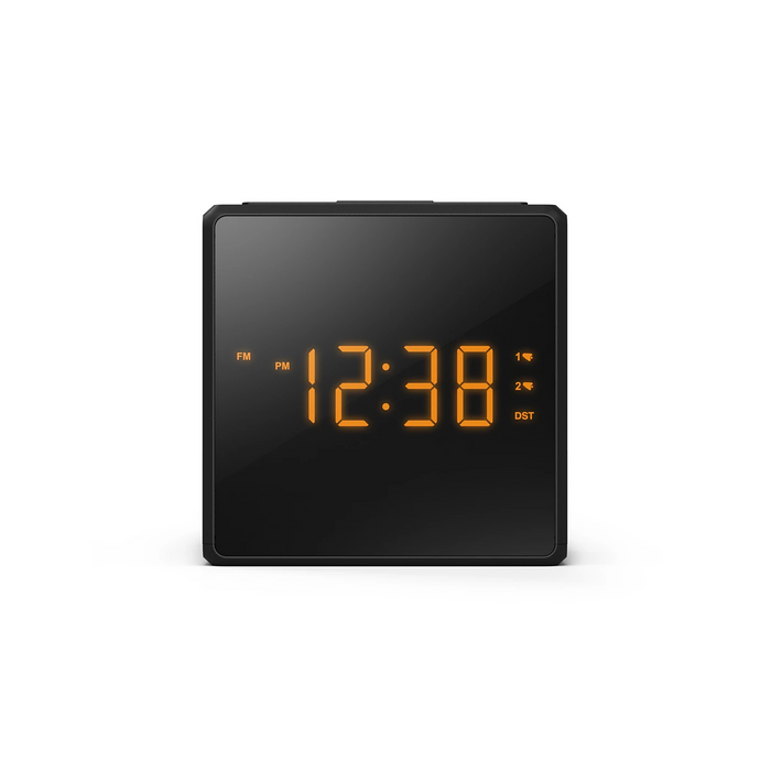 PHILIPS Dual Alarm FM Clock Radio with USB-C Charging Port || TAR4500/10