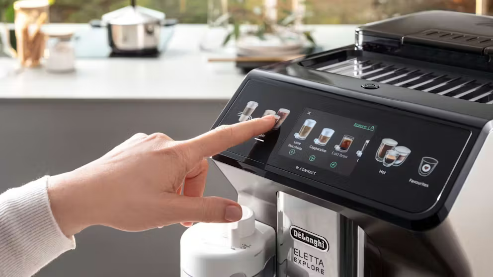 DELONGHI Eletta Explore Fully Automatic Coffee Machine | ECAM450.86.T