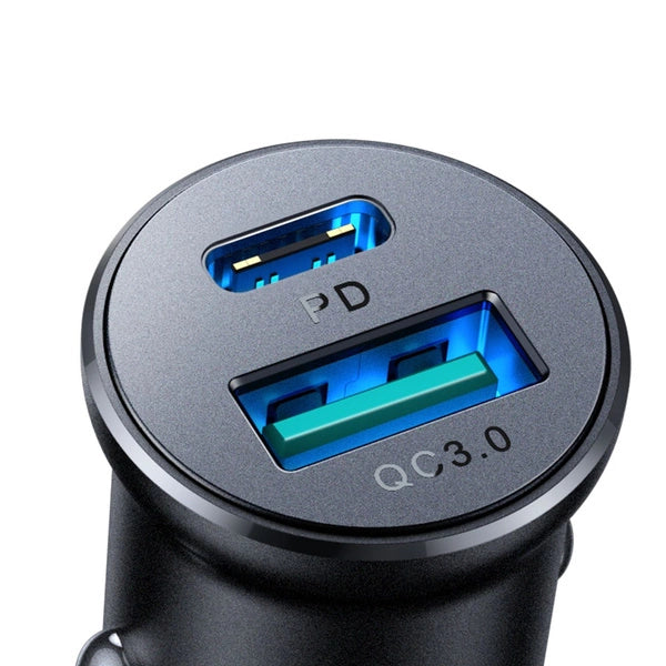 Joyroom 30W Mini Dual-Port Smart Fast Charge - Black | HL-CCN05