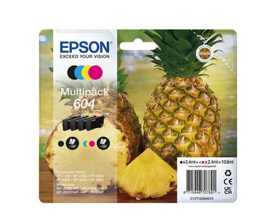 Epson 604 Ink Multipack | C13T10G64010