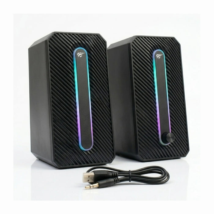 Havit SK216 USB Stereo Desktop Speakers with High Quality Sound – Black | SK216