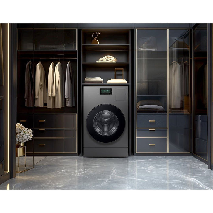 Samsung Bespoke All-in-One 18kg/11kg Heat Washer Dryer - Graphite | WD18DB8995BZT1