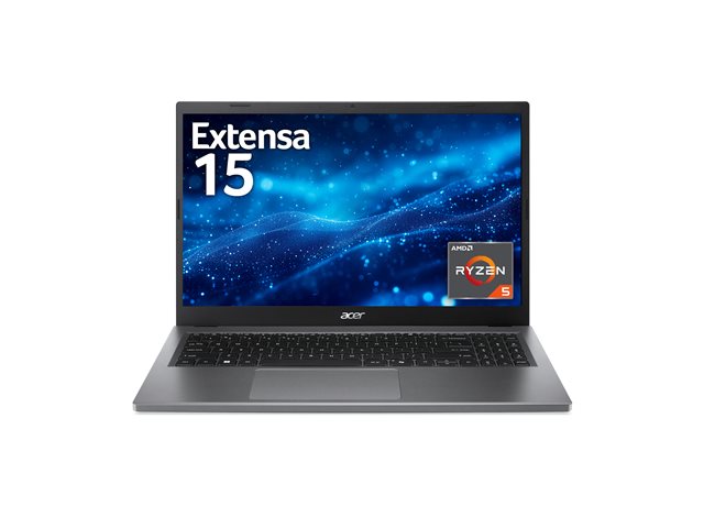 Acer Extensa 15 (EX215-24) Ryzen 5 7520U 8gb RAM 256gb SSD with Windows 11 Pro - Steel Grey | NX.EJ4EK.004