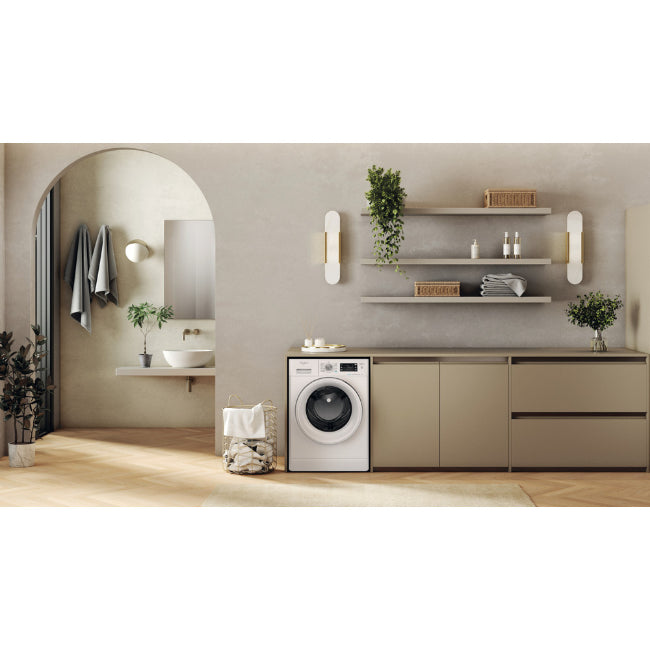 WHIRLPOOL FreshCare+ Washing Machine - White - 9kg 1400rpm | FFB9469WVUK