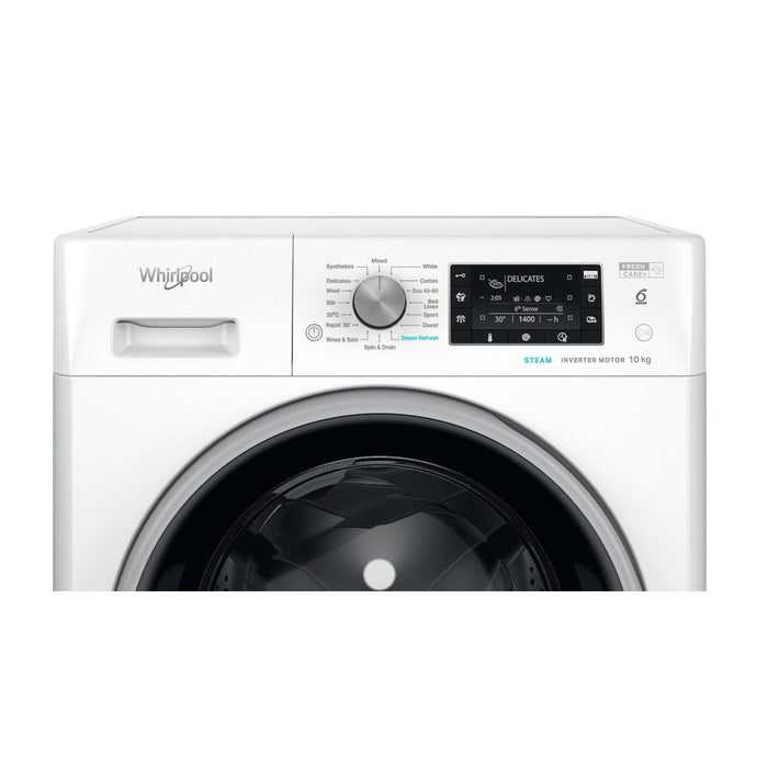 Whirlpool 6th Sense Washing Machine White 10kg | FFD10489BSV