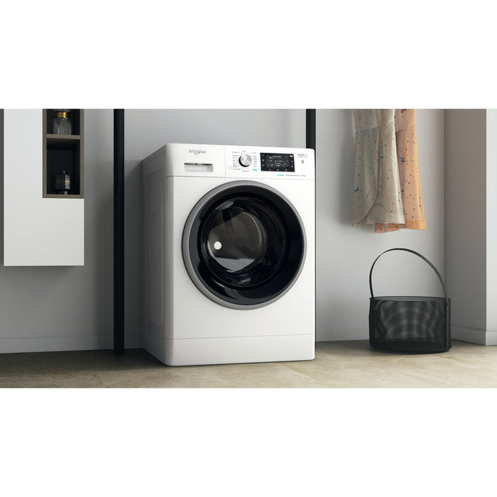 Whirlpool 9kg Freestanding Front Loading Washing Machine || FFD 9469 BSV UK