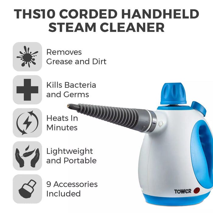 Tower THS10 Handheld Steam Cleaner | T134000