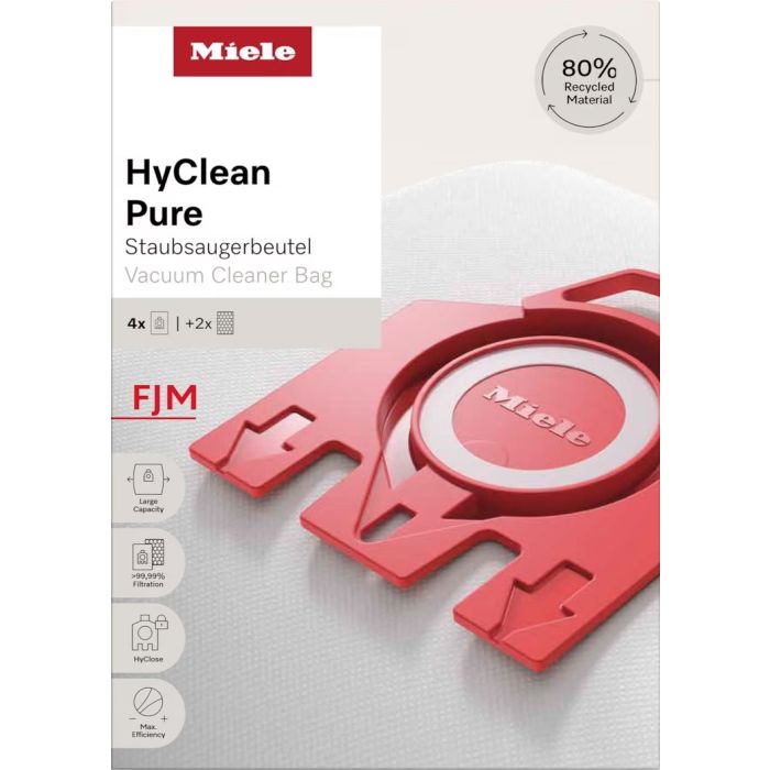 Miele FJM HyClean 3D Efficiency Pure New Vac Bags | 12281690