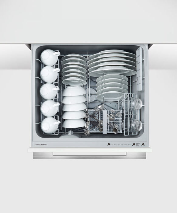 Fisher & Paykel Series 9 Integrated Double DishDrawer™ Dishwasher, Sanitise || DD60DHI9