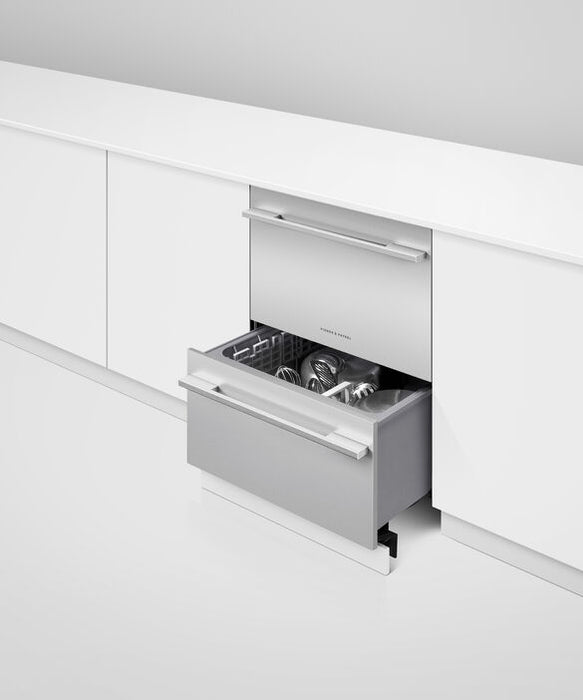 Fisher & Paykel Series 9 Integrated Double DishDrawer™ Dishwasher, Sanitise || DD60DHI9